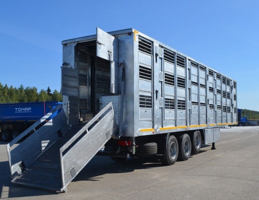 Тонар-9827 с подъемными полами